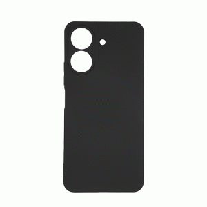 Θήκη Πλάτης Σιλικόνης TPU Back Cover για Xiaomi Redmi 13C - Χρώμα : Μαυρο