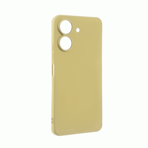 Θήκη Πλάτης Σιλικόνης TPU Back Cover για Xiaomi Redmi 13C - Χρώμα : Μπεζ