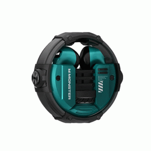 Monster XKT10 Earbud Bluetooth Earphones Ακουστικά με Αντοχή στον Ιδρώτα και Θήκη Φόρτισης - Χρώμα : Πράσινο