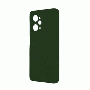Θήκη Πλάτης Σιλικόνης Soft Back Cover για Xiaomi Redmi 12 Χρώμα : Σκούρο Πράσινο