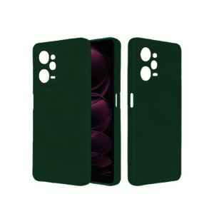 Θήκη Πλάτης Σιλικόνης Soft Back Cover για Xiaomi Redmi NOTE 12 PRO Χρώμα : Σκούρο Πράσινο