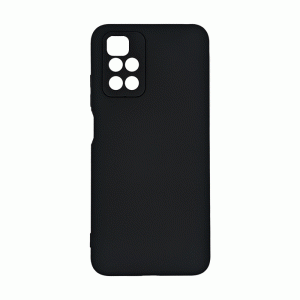 Θήκη Πλάτης Σιλικόνης Soft Back Cover για Xiaomi Redmi 10 2022 Χρώμα : Μαυρο