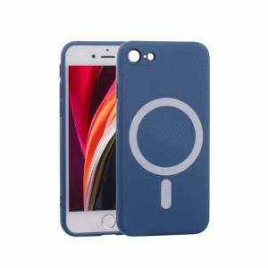 Magsafe Back Cover / Μαγνητική Θήκη HQ Για Iphone 7 Plus/ 8 Plus - Χρώμα : Σκούρο Μπλε