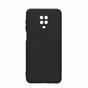 Θήκη Πλάτης Σιλικόνης Soft Back Cover για Xiaomi Redmi NOTE 9 PRO/ NOTE 9S Χρώμα : Μαυρο
