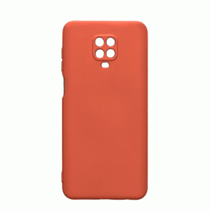 Θήκη Πλάτης Σιλικόνης Soft Back Cover για Xiaomi Redmi NOTE 9 PRO/ NOTE 9S Χρώμα : Κόκκινο