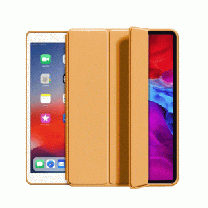 Θήκη Slim PD Smart Tri-Fold Cover HQ Με Pen Case για Apple Ipad 5/ 6/ 7/ 8/ 9 9.7 - Χρώμα: Χρυσό