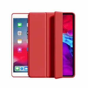 Θήκη Slim PD Smart Tri-Fold Cover HQ Με Pen Case για Apple Ipad 5/ 6/ 7/ 8/ 9 9.7 - Χρώμα: Κόκκινο