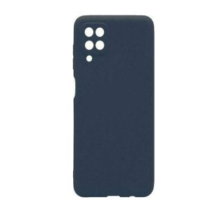 Θήκη Πλάτης Σιλικόνης Soft Back Cover για Samsung A12/ M12 - Χρώμα : Σκούρο Μπλε