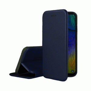 Θήκη Βιβλίο Smart Magnet Elegance Book για Samsung Galaxy A35 - Χρώμα: Σκούρο Μπλε