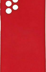 Θήκη Πλάτης Σιλικόνης Soft Back Cover για Samsung A52 4G/ 5G/ A52s - Χρώμα : Κόκκινο