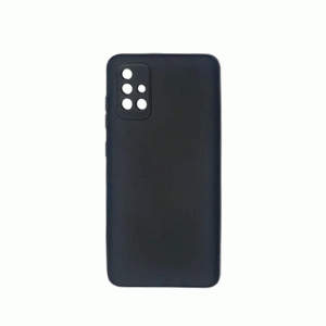 Θήκη Πλάτης Matt Back Cover για Samsung Galaxy A71 4G - Χρώμα : Μαυρο