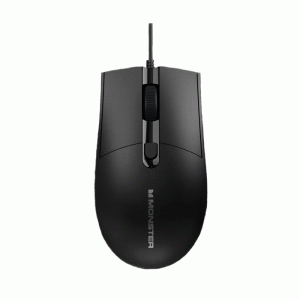 MONSTER KM2 Wired USB Mouse RGB / Ενσύρματο ποντίκι Χρώμα : Μαυρο