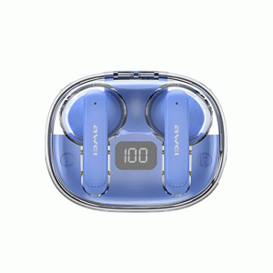 AWEI T86 Ακουστικά Ασύρματα Bluetooth TWS Noise Cancelling Earphones Wireless Earbuds με θήκη φόρτισης Χρώμα : Σκούρο Μπλε