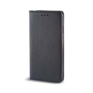 Smart Magnetic Book Case / Θήκη Βιβλίο Για Xiaomi Redmi 10 / Redmi 10 2022 / Redmi Note 11 4G - Χρώμα : Μαυρο