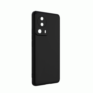 Θήκη Πλάτης Σιλικόνης Soft Back Cover για Xiaomi 13 Lite NFC 5G Χρώμα : Μαυρο