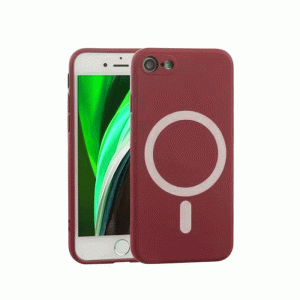 Magsafe Back Cover / Μαγνητική Θήκη HQ Για Iphone 7 Plus/ 8 Plus - Χρώμα : Μπορντό