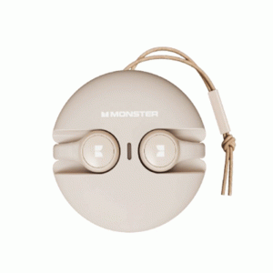 Monster XKT21 Earbud Bluetooth 5.3 Wireless Earphone Noise Cancelling Ασύρματα Ακουστικά Με Θήκη Φόρτισης - Χρώμα : Λευκό