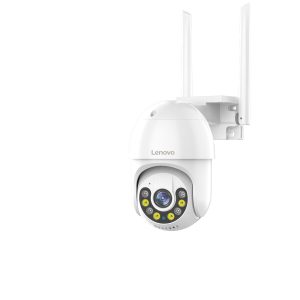 Lenovo IP Camera X5 Κάμερα Παρακολούθησης WIFI IP Camera Outdoor 4X Digital Zoom Night Full Color Vision Wireless - Χρώμα : Λευκό