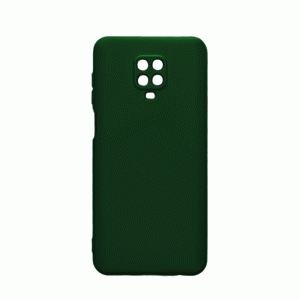 Θήκη Πλάτης Σιλικόνης Soft Back Cover για Xiaomi Redmi NOTE 9 PRO/ NOTE 9S Χρώμα : Σκούρο Πράσινο