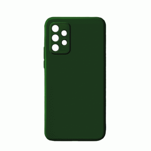Θήκη Πλάτης Σιλικόνης Soft Back Cover για Samsung A13 4G - Χρώμα : Σκούρο Πράσινο