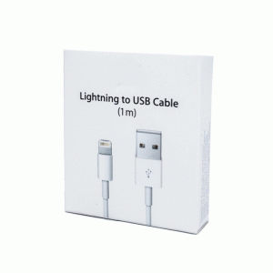 Καλώδιο Φόρτισης USB-A σε Lightning για iPhone 1m - Χρώμα: Λευκό