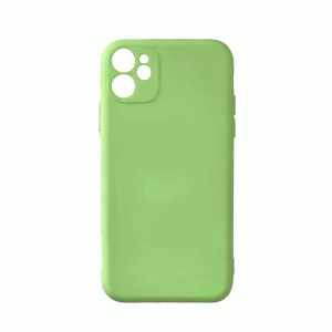 Θήκη Πλάτης Σιλικόνης Soft Back Cover για IPhone 11 - Χρώμα : Πράσινο