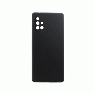 Θήκη Πλάτης Matt Back Cover για Samsung Galaxy A51 4G - Χρώμα : Μαυρο