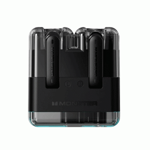 Monster XKT12 Earbud Bluetooth Earphones Ακουστικά με Θήκη Φόρτισης - Χρώμα : Μαυρο