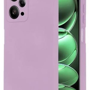 Θήκη Πλάτης Σιλικόνης Soft Back Cover για Xiaomi Redmi 12 Χρώμα : Μωβ