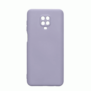 Θήκη Πλάτης Σιλικόνης Soft Back Cover για Xiaomi Redmi NOTE 9 PRO/ NOTE 9S Χρώμα : Μωβ