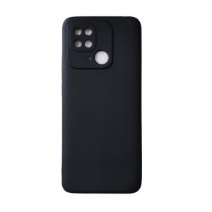 Θήκη Πλάτης Σιλικόνης Soft Back Cover για Xiaomi Redmi 10C Χρώμα : Μαυρο