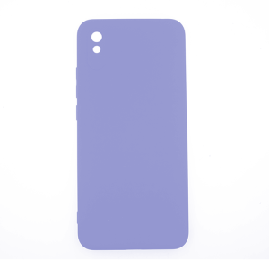 Θήκη Πλάτης Σιλικόνης Soft Back Cover για Xiaomi Redmi 9A/ 9AT Χρώμα : Μωβ