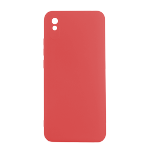 Θήκη Πλάτης Σιλικόνης Soft Back Cover για Xiaomi Redmi 9A/ 9AT Χρώμα : Κόκκινο