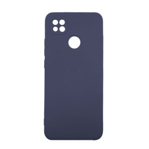 Θήκη Πλάτης Σιλικόνης Soft Back Cover για Xiaomi Redmi 9C / 10A / POCO C31 Χρώμα : Σκούρο Μπλε