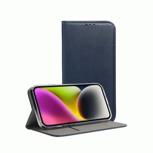Smart Magnetic case / Θήκη Βιβλίο Για Samsung Galaxy S24 Plus Σκούρο Μπλε