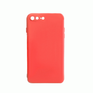 Θήκη Πλάτης Σιλικόνης Soft Back Cover για 7 Plus / 8 Plus - Χρώμα : Κόκκινο