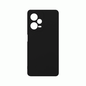 Θήκη Πλάτης Σιλικόνης Soft Back Cover για Xiaomi Redmi NOTE 12 Pro Plus (+) 5G Χρώμα : Μαυρο