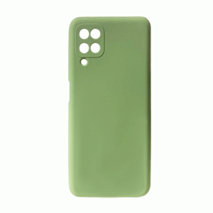 Θήκη Πλάτης Σιλικόνης Soft Back Cover για Samsung A12/ M12 - Χρώμα : Πράσινο