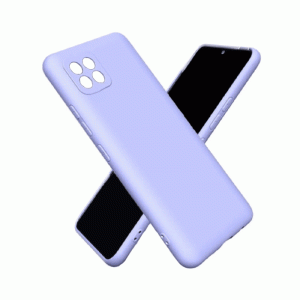 Θήκη Πλάτης Σιλικόνης Soft Back Cover για Samsung A22 5G - Χρώμα : Μωβ