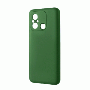 Θήκη Πλάτης Σιλικόνης Soft Back Cover για Xiaomi Redmi 12C Χρώμα : Πράσινο