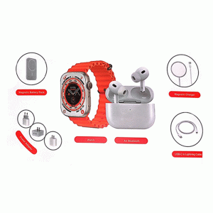 Smart Watch SET X8 Unique Combination 10'' - Χρώμα : Λευκό